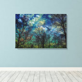 Toile Forêt céleste mystique Nature (Insitu (Plancher de Bois))