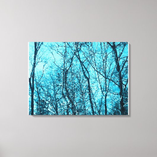 Toile Forêt dans Azure (Recto)