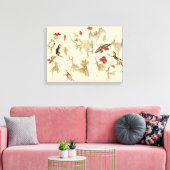 Toile Forêt Dansante De Grenouilles Par Kawanabe Kyosai  (Insitu(Salon))