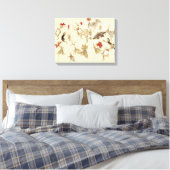Toile Forêt Dansante De Grenouilles Par Kawanabe Kyosai  (Insitu(Chambre))