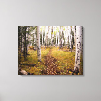 Toile Forêt d'Aspen à l'automne