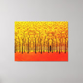 Toile Forêt d'automne dorée (Recto)