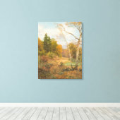 Toile Forêt d'automne - Heinrich Böhmer (Insitu (Plancher de Bois))