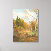 Toile Forêt d'automne - Heinrich Böhmer (Recto)
