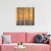 Toile Forêt d'automne sur l'eau Abstraite (Insitu(Salon))