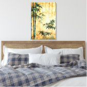 Toile Forêt de bambou botanique zen (Insitu(Chambre))