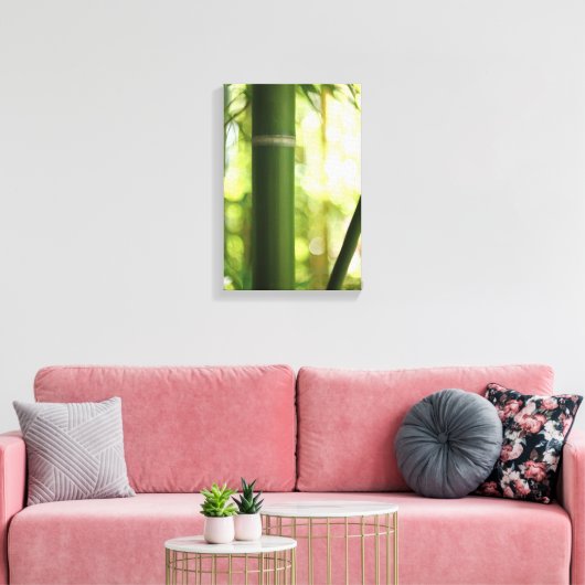 Toile Forêt de bambou (toile) (Insitu(Salon))