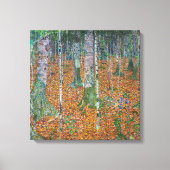 Toile Forêt de bouleaux | Gustav Klimt | (Recto)