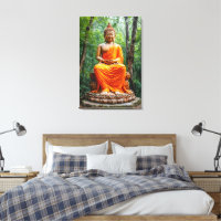Forêt de calme : le sanctuaire du Bouddha