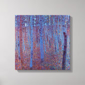 Toile Forêt de hêtres par Gustav Klimt, Art Nouveau Vint (Recto)