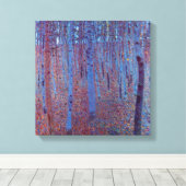 Toile Forêt de hêtres par Gustav Klimt, Art Nouveau Vint (Insitu (Plancher de Bois))