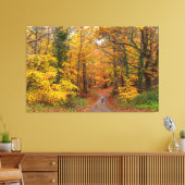 Toile Forêt de l'automne avec chemin (Insitu(Salon))