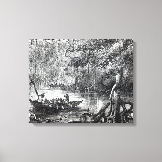 Toile Forêt de mangrove (Recto)