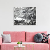 Toile Forêt de mangrove (Insitu(Salon))