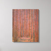 Forêt de sapins de Gustav Klimt Tannenwald Arbres