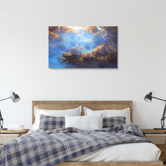 Toile Forêt d'or (Insitu(Chambre))