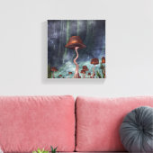 Toile Forêt du jardin des champignons (Insitu(Salon))