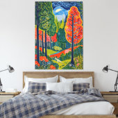 Toile Forêt enchantée (Insitu(Chambre))