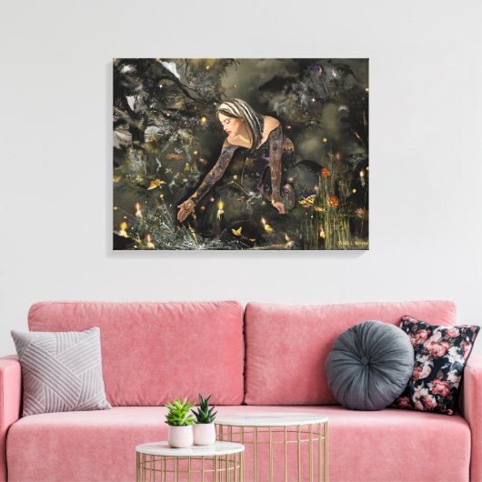 Toile Forêt enchantée (Insitu(Salon))