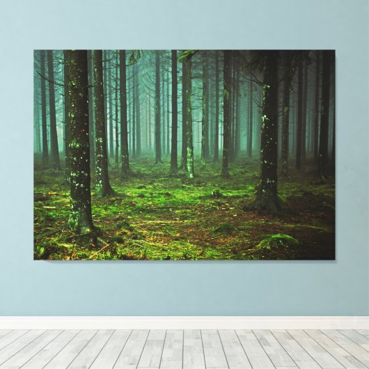 Toile Forêt enchantée (Insitu (Plancher de Bois))