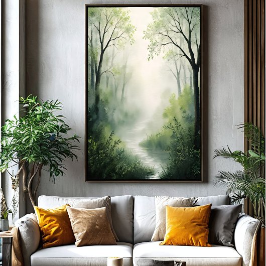 Toile Forêt Enchantée