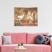 Toile Forêt enchantée par l'artiste John Anster Fitzgera (Insitu(Salon))