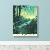 Toile Forêt Fée Enchantante (Insitu (Plancher de Bois))
