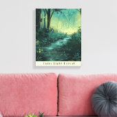 Toile Forêt Fée Enchantante (Insitu(Salon))