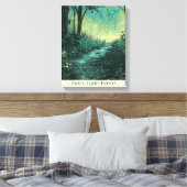 Toile Forêt Fée Enchantante (Insitu(Chambre))