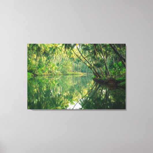 Toile Forêt | Forêt de mangrove (Recto)