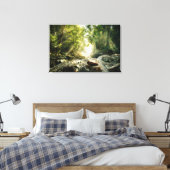 Toile Forêt | Forêt tropicale de la Jungle (Insitu(Chambre))