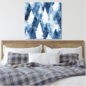 Toile Forêt hivernale de Silent Pines (Insitu(Chambre))