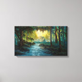 Toile Forêt humide (Recto)