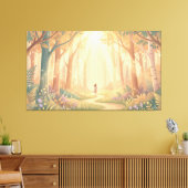 Toile Forêt Magique (Insitu(Salon))