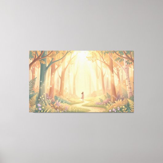 Toile Forêt Magique (Recto)