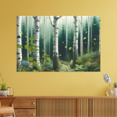 Toile Forêt Mystique (Insitu(Salon))