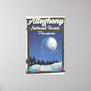 Toile Forêt nationale Allegheny Pennsylvanie