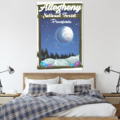 Toile Forêt nationale Allegheny Pennsylvanie (Insitu(Chambre))