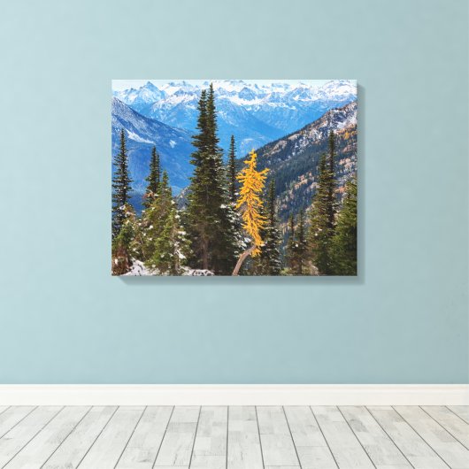 Toile Forêt nationale de Wenatchee (Insitu (Plancher de Bois))