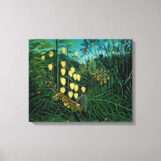 Toile Forêt tropicale (Recto)