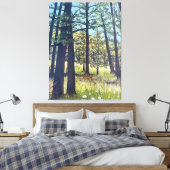 Toile Forêt verte d'automne (Insitu(Chambre))