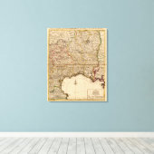 Toile Forêts et établissements français (Insitu (Plancher de Bois))
