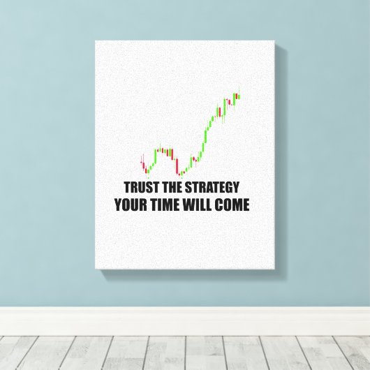 Toile Forex Trader Stretted Canvas Imprimer (Insitu (Plancher de Bois))