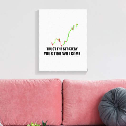Toile Forex Trader Stretted Canvas Imprimer (Insitu(Salon))
