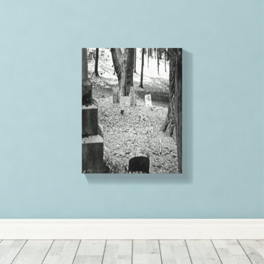 Toile Forgotten Grave (Insitu (Plancher de Bois))