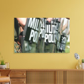 Toile Formation de contrôle des émeutes (Insitu(Salon))