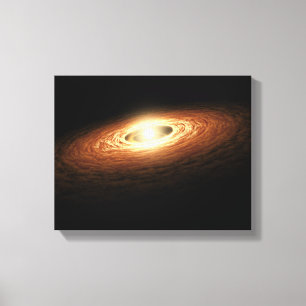 Toile Formation de cristal de silicone