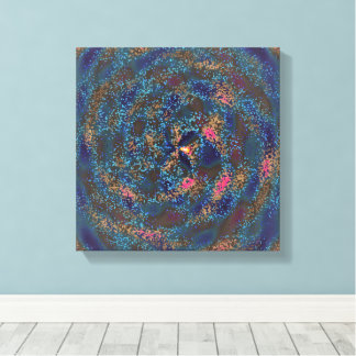 Toile Formation de motif de nid d'oiseau naturel 