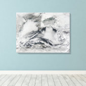 Toile Formation de nuages au-dessus de la mer Noire (Insitu (Plancher de Bois))