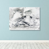 Toile Formation de nuages au-dessus de la mer Noire (Insitu (Plancher de Bois))